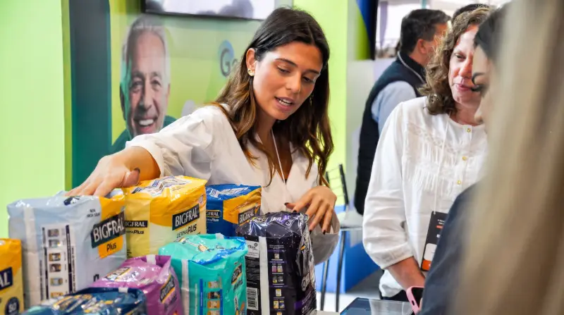 Estande da patrocinadora BigFral