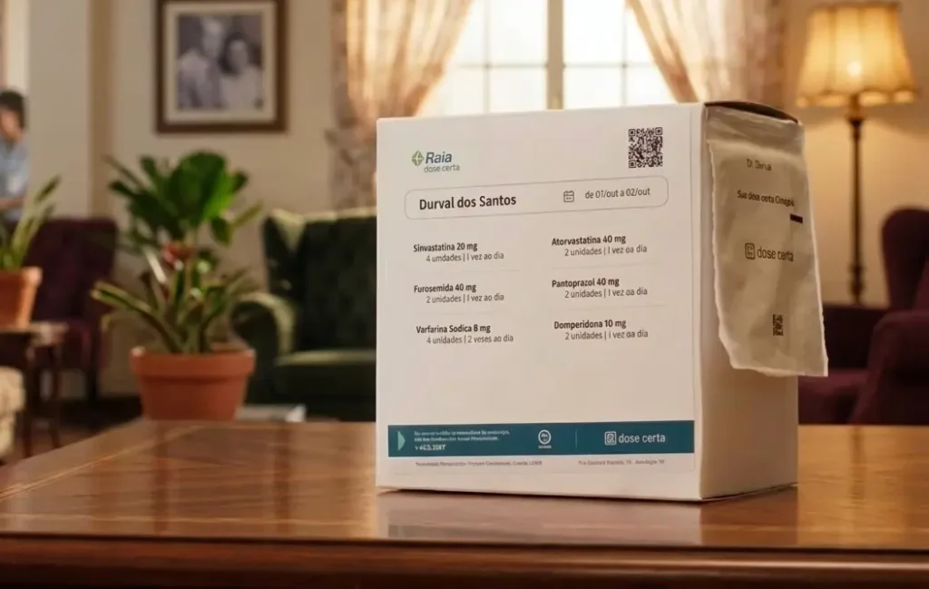 Box de sach&ecirc; Raia Dose Certa
