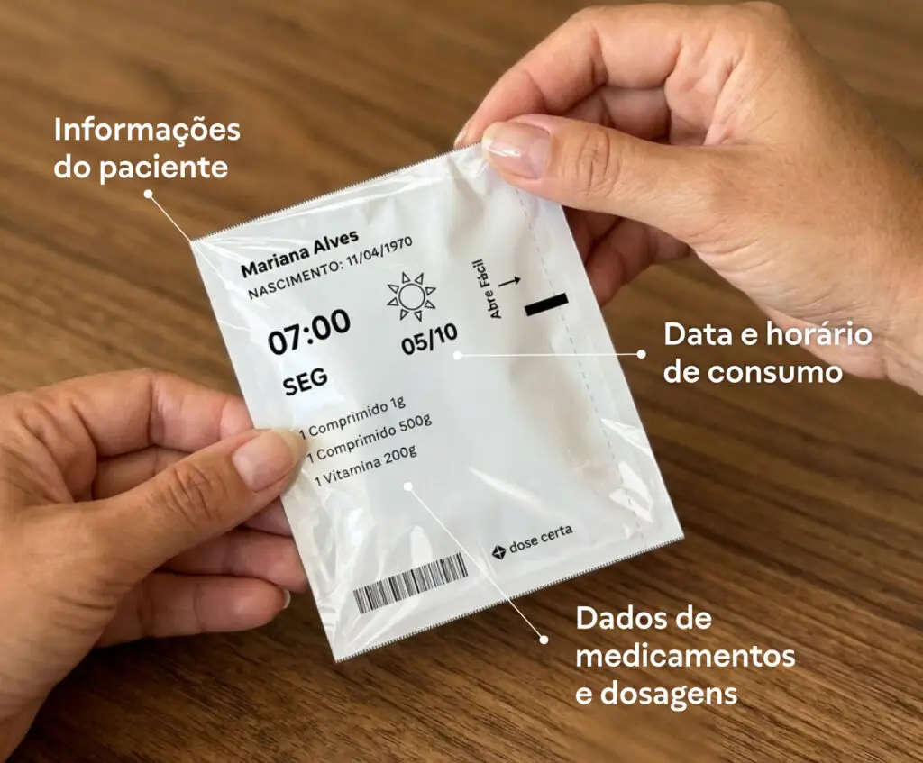 Sach&ecirc; Dose Certa